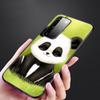 Chinesische Bär Panda Handyhülle für Samsung Galaxy S22 Pro S21 S20 Ultra FE S10 Lite 5G S10E S9 S8 Plus Weiche TPU Schwarze Hülle