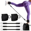 1set Of Yoga Resistance Bands For Hip And Leg Strength Training, Glute And Leg Muscle Training