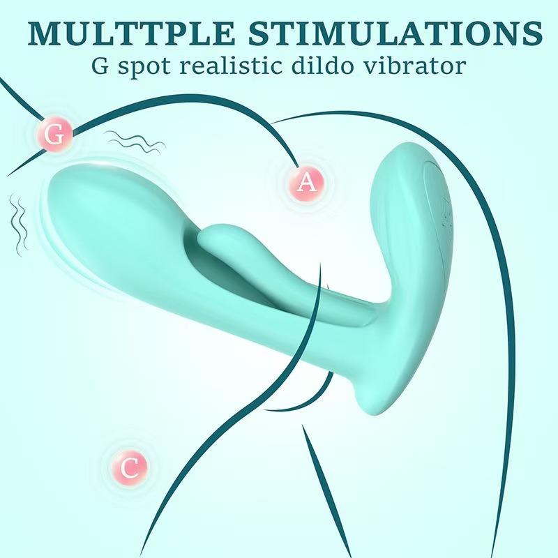 Adult Sex Toys - Clitoral Grinding G Spot Rotating Vibrator for Dual Stimulation, Remote Control Wearable Vibrators 3 Rotating and 10 Vibration Modes