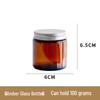 Mongolian Yurt Glass Candle Cup with Lid – DIY Scented Soy Wax Container Candlestick
