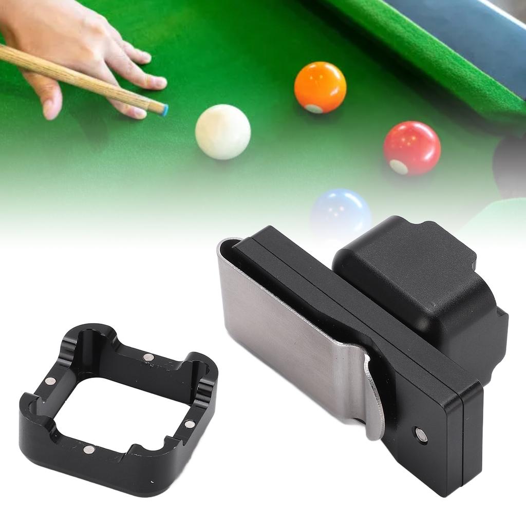 Magnetic Billiard Chalk Case Cue Chalk Box Holder with Belt Clip Pool Snooker Accessories