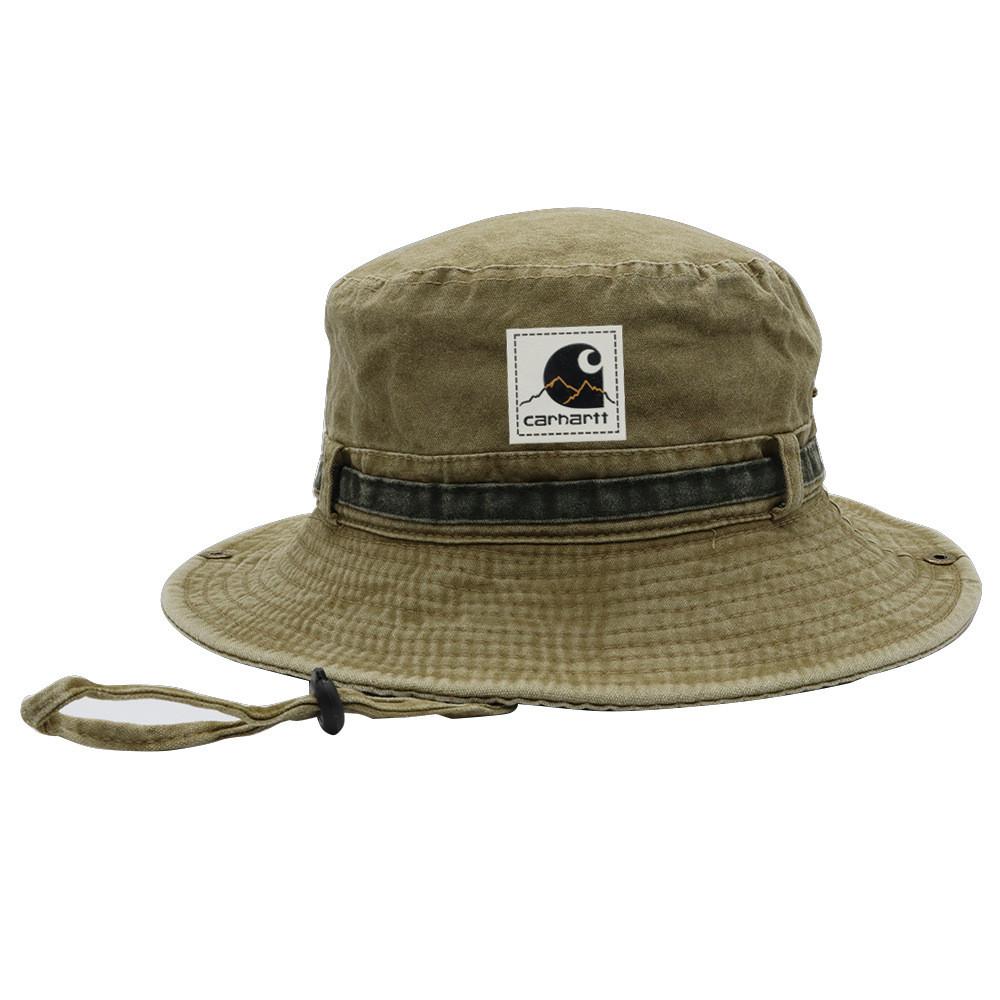 Cappello da Pescatore Uomo Donna Protezione Solare Estiva in Cotone con Ampia Visiera Pieghevole e Rete per Escursioni di Pesca Estive