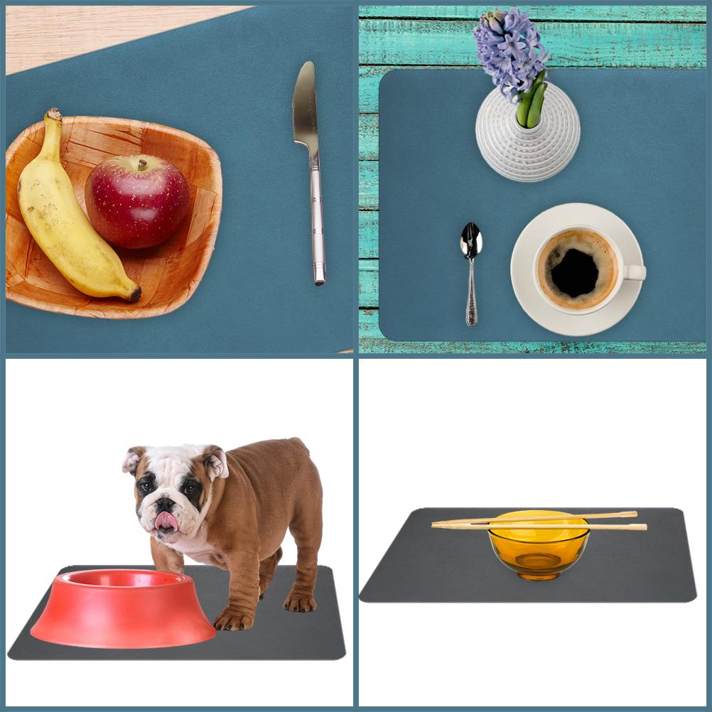 Abtropfmatte Langlebige Küchenarbeitsplatten-Trockenmatte Kaffeebar-Matte Unter Kaffeemaschine