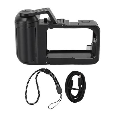 Handle Grip Kit Fit for DJI ACTION 5Pro 4 3 Camera 3 In 1 Action Camera Cage and Handle with 4000mAh Battery