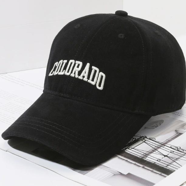 New Men's Baseball Cap Women's Deep Top Wide Brim Big Head Circumference Cap Showing a Small Face Sun Protection Versatile Sun Hat