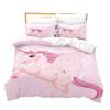 Cartoon Unicorn Four-Piece Three-Piece Quilt Cover Bed Sheet
