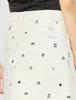 Jack Bunny Doraemon Collaboration Size Size Small Women's Skirt, C/PU Corduroy, 263-2234050, 030_White,