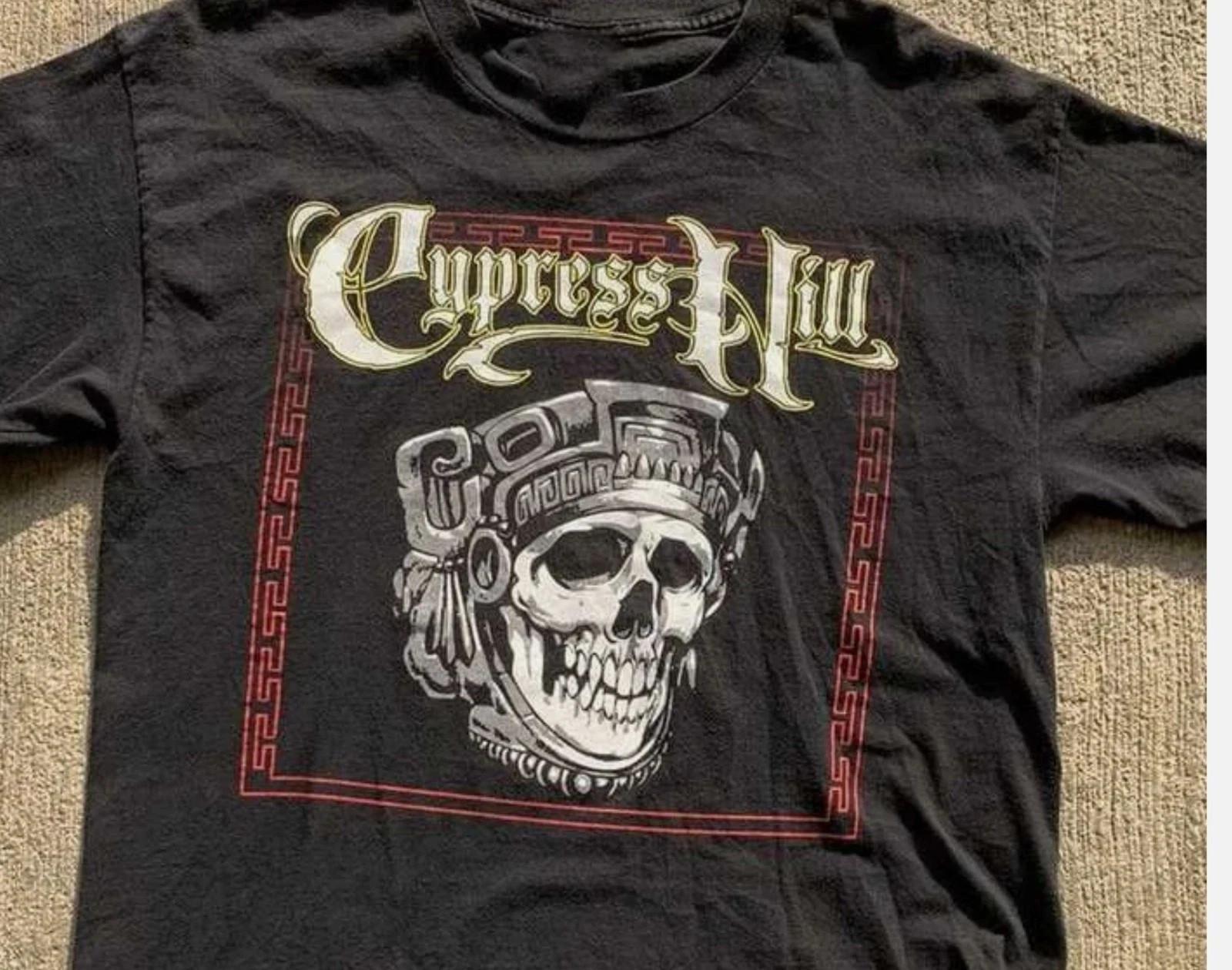 Cypress Hill Los Grandes Exitos En Espanol Men Women Cotton Shirt L