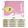 The Little Pony Fluttershy Plush Blanket Child  Flannel Throw Blanket For Living Room Super Warm Custom Quality Bedspread Gift