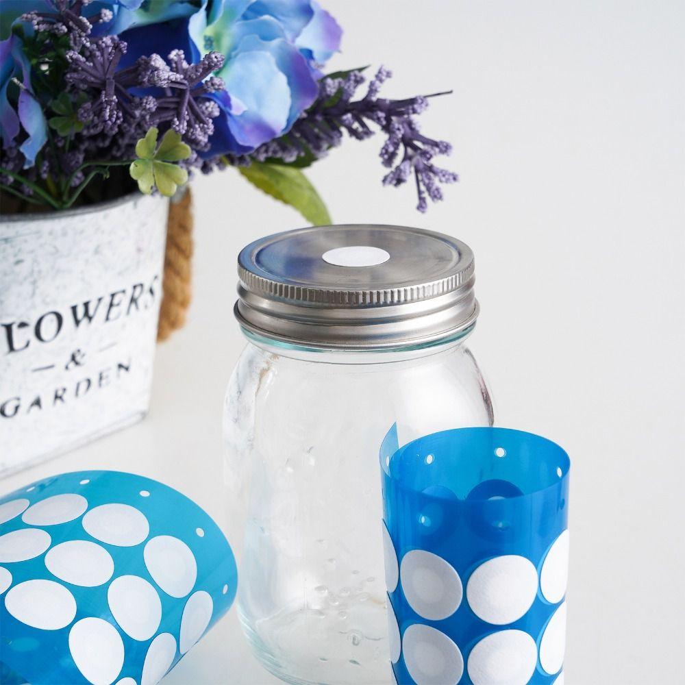 48pcs Breathable 20mm Filter Paper Sticker Waterproof Sterile Mesh Membrane Filter  Sterile Lid