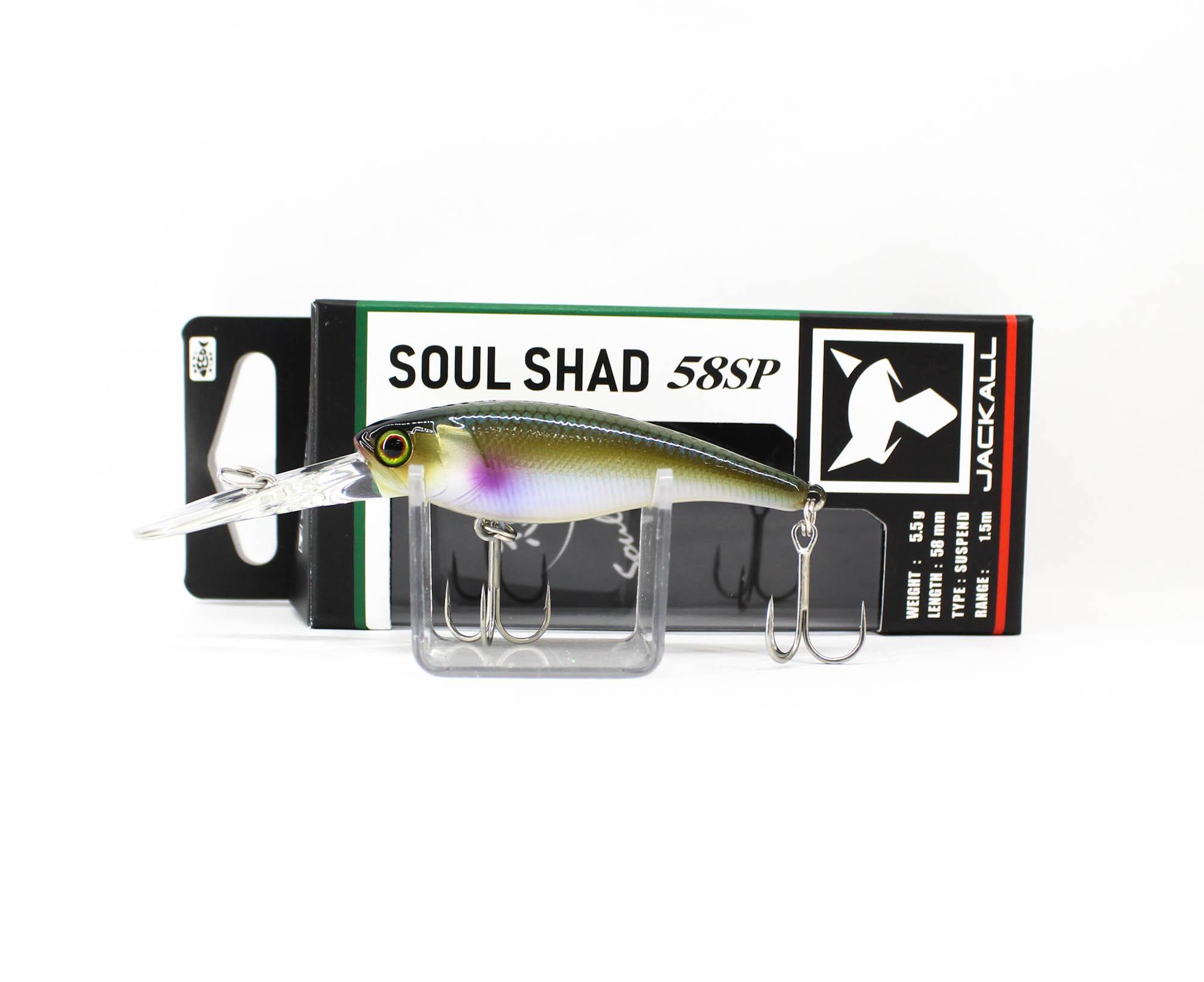 

Jackall Soul Shad 58SP Suspend Lure Sweet Pearl Fish (5054)