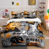 Basketball-Themed Three-Piece Set Design Exquisite Three-Piece Bedding Set Gift For Kids And Adults