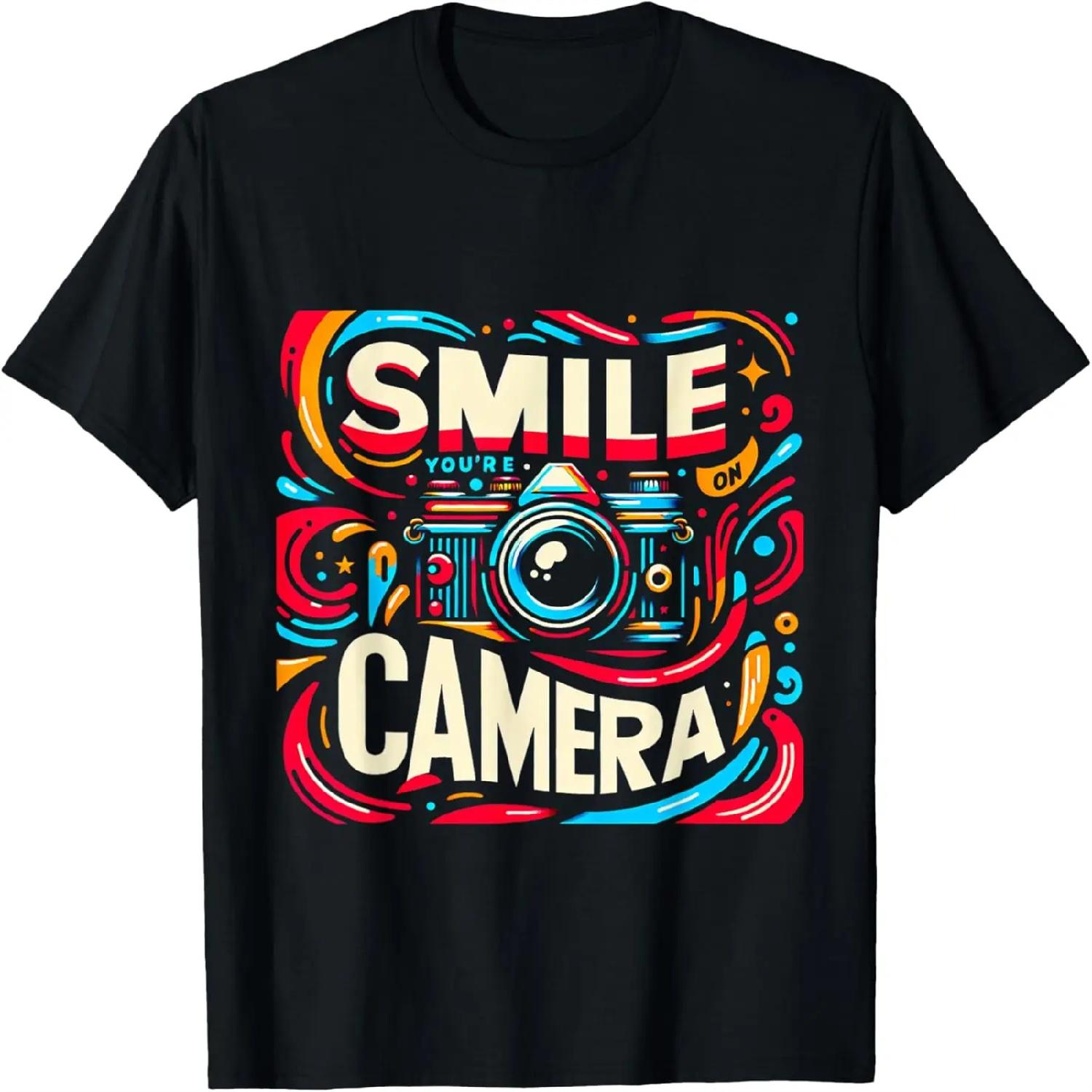Photographer Camera T-Shirt S