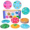 CPCE Kids' Double-Sided Animal Alphabet Puzzle & Parent-Child Interactive Board Game