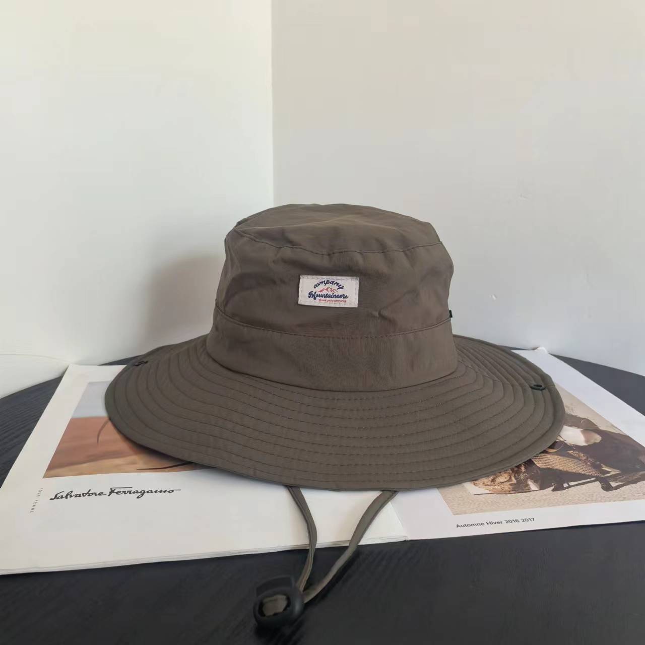 

Весенне-летняя быстросохнущая панама, женская солнцезащитная шляпа, большая окружность головы, походная шляпа, альпинистская шляпа, мужская походная шляпа M（56-58cm） армия зеленый