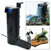 Aquariumfilter 5W Niedriger Wasserstand Reptilienfilter Hängender Wasserfall Kunststoff Reinigung Wasserpumpe Wasserzirkulation Schildkröte