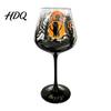 Bicchieri da Bevanda Festivi Bicchiere da Vino con Gambo di Halloween Calice Artistico Dipinto a Mano Set di Bicchieri a Tema Capacità 720ml Bicchieri Decorativi per