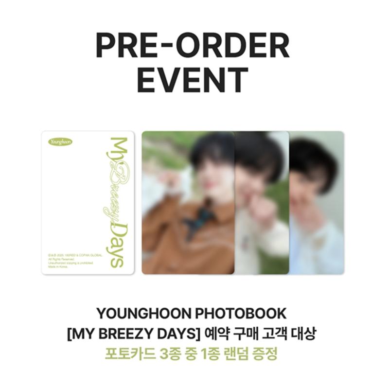 [Pre-order] THE BOYZ - My Dear Days THE BOYZ photobook [YOUNGHOON - My Breezy Days] (+Online Benefit)