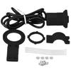 Waterproof Motorcycle Handlebar USB Charger 12V 5V-1.5A Moto Adapter Power Supply Socket For Phone Mobile Motorbike Accessories