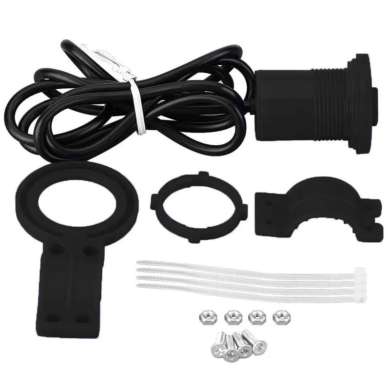 Waterproof Motorcycle Handlebar USB Charger 12V 5V-1.5A Moto Adapter Power Supply Socket For Phone Mobile Motorbike Accessories