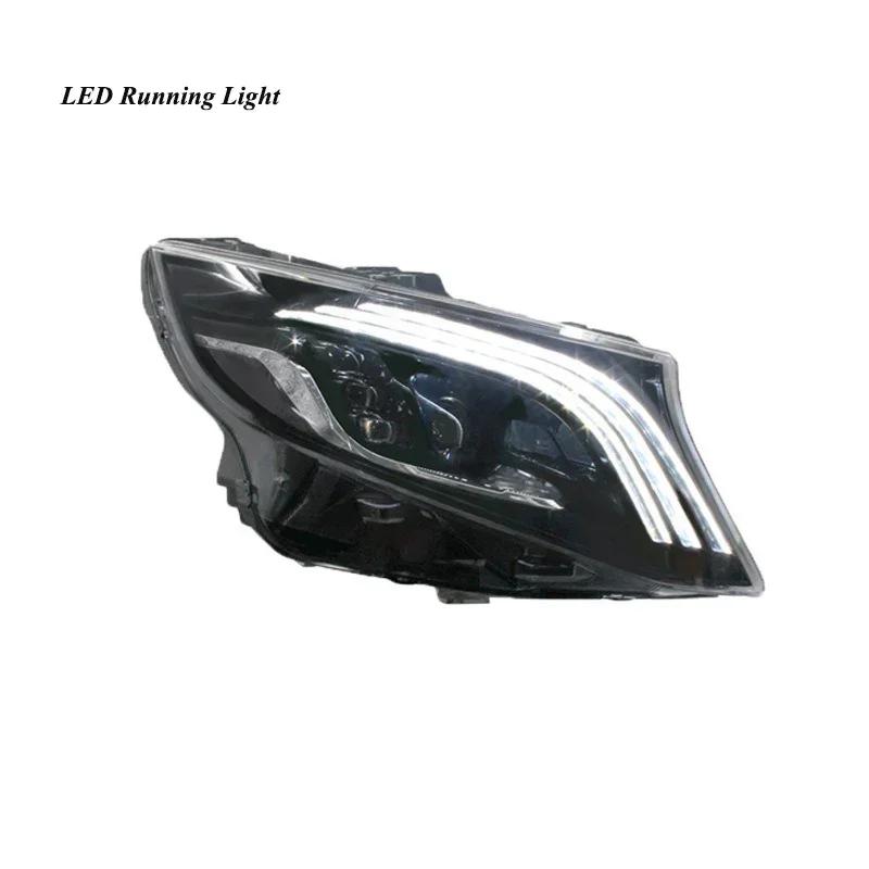 btxrjg1 Pair LED Headlights For Mercedes Benz Metris Vito W447 2016-2022 Front DRL Turn Signal Lights Assembly Car Accessories