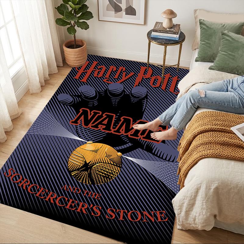 Custom Name Journey's End Living Room Non-Slip Area Rug Soft Carpet for Bedroom Kids Playroom Sofa Office Home Decor Doormat