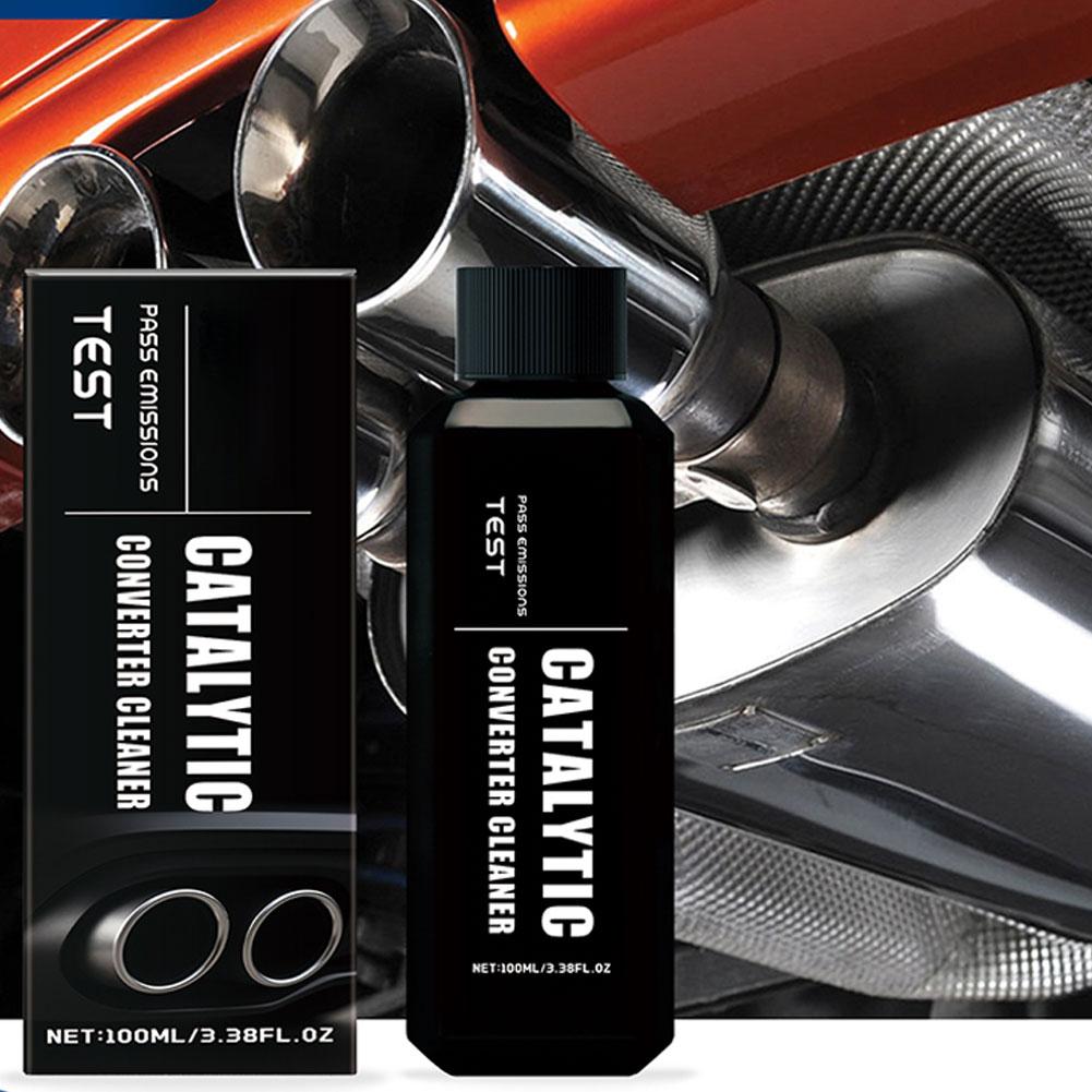 Catalytic Converter Cleaner Car Exhaust System Purifier Oil Circuit Deposit Remover Fuel Atomization Enhancer Motor Accessories