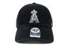 47 Brand Cap 47 Clean Up Los Angeles Angels Black