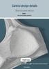 Breathable Cotton Wireless Sports Bra for Middle-Aged & Elderly Women