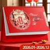 2026 Chinese Red Horse Year Festive Calendar: Hollowed-Out Design, Corporate Gift