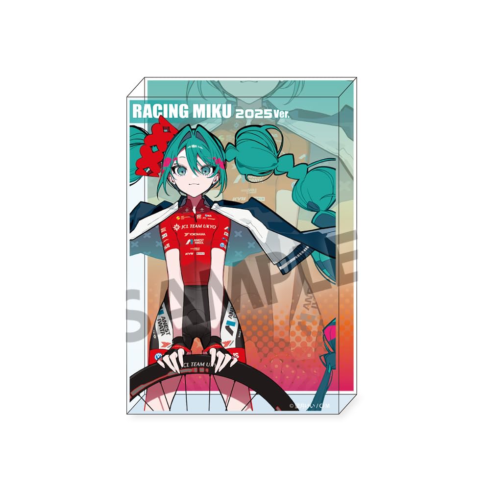 Racing Miku 2025 JCL TEAM UKYO Support Ver. Acrylic Block