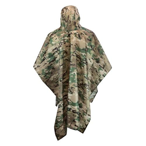Mil-Com Herren Camo Poncho