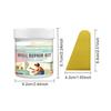 Crème de Réparation Murale Enduits de Réparation pour Plaques de Plâtre Solution Professionnelle pour Réparer les Trous dans les Murs 100g/Bouteille Enduits