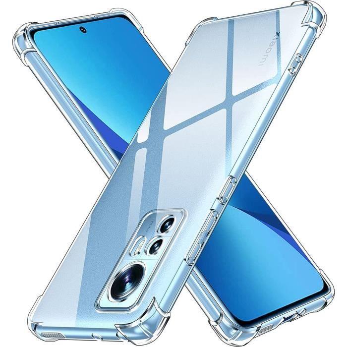 Coque - E.F.CONNECTION - pour Xiaomi 12 Pro - Souple - Transparente - Coins Renforcés - Anti-Rayure