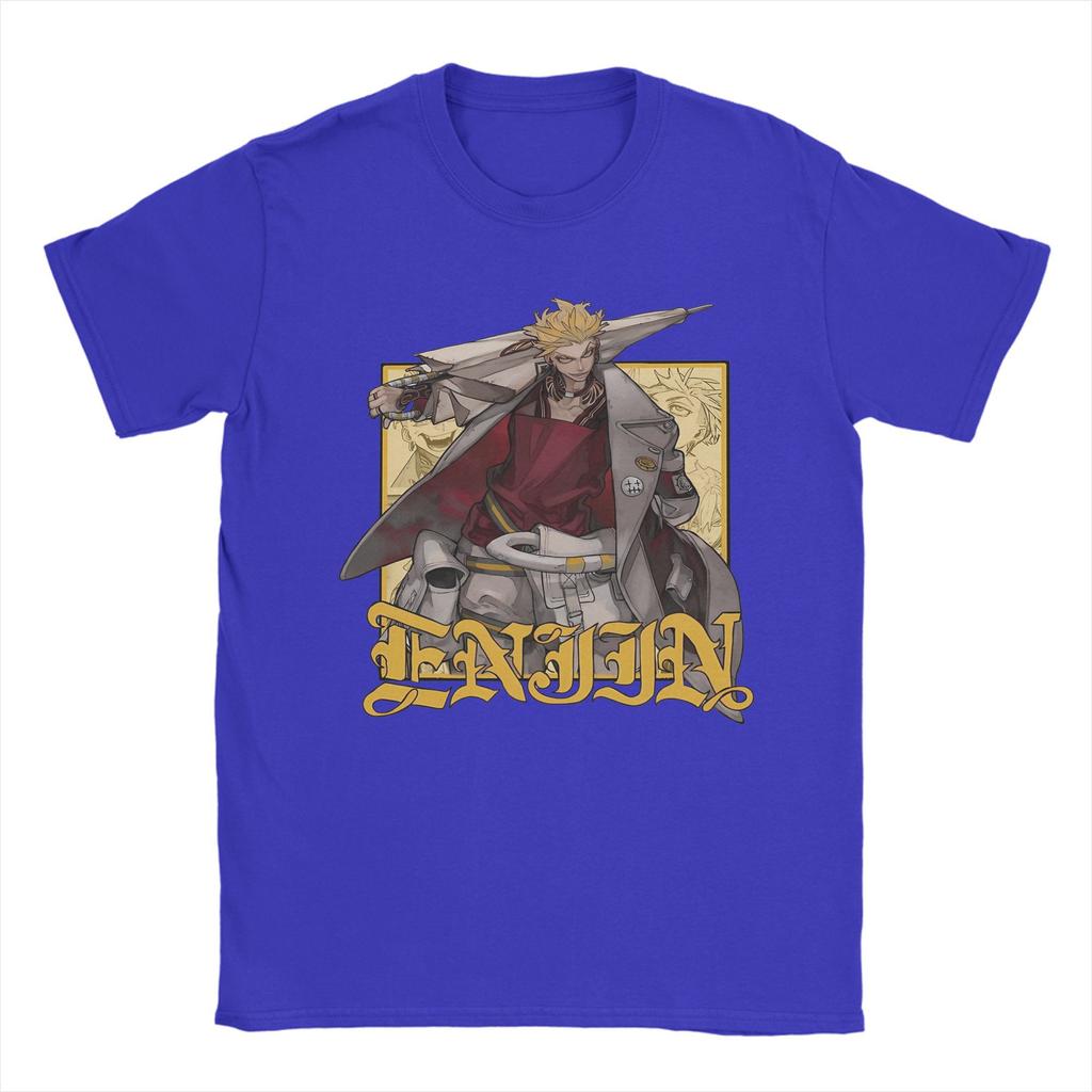 Enjin Gachiakuta Anime T-Shirt for Men  Novelty 100% Cotton Tee Shirt Round Collar Short Sleeve T Shirts Plus Size Clothes
