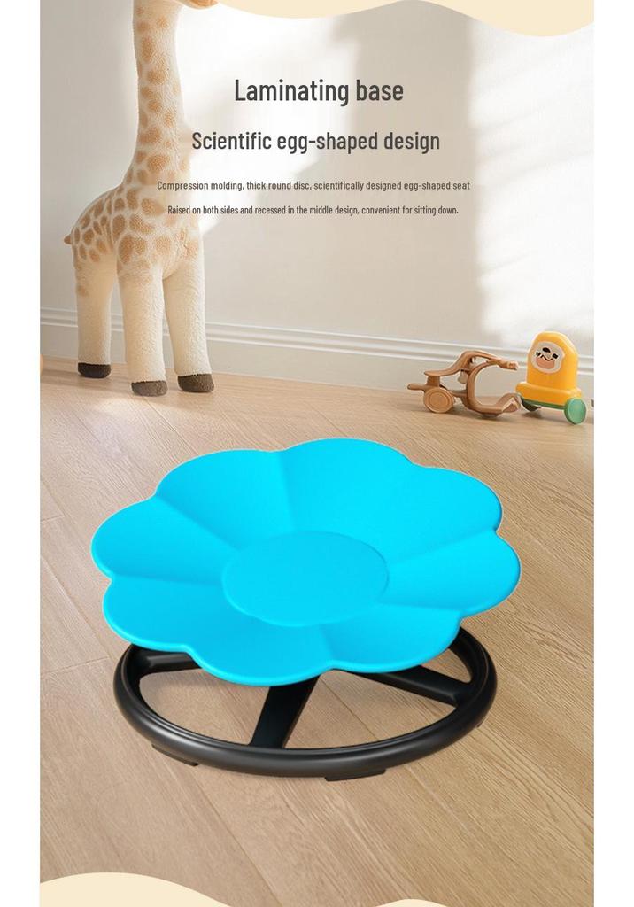 Petal Turntable Sensory Balance Board: Kids' Vestibular Training & Educational Spinning Toy