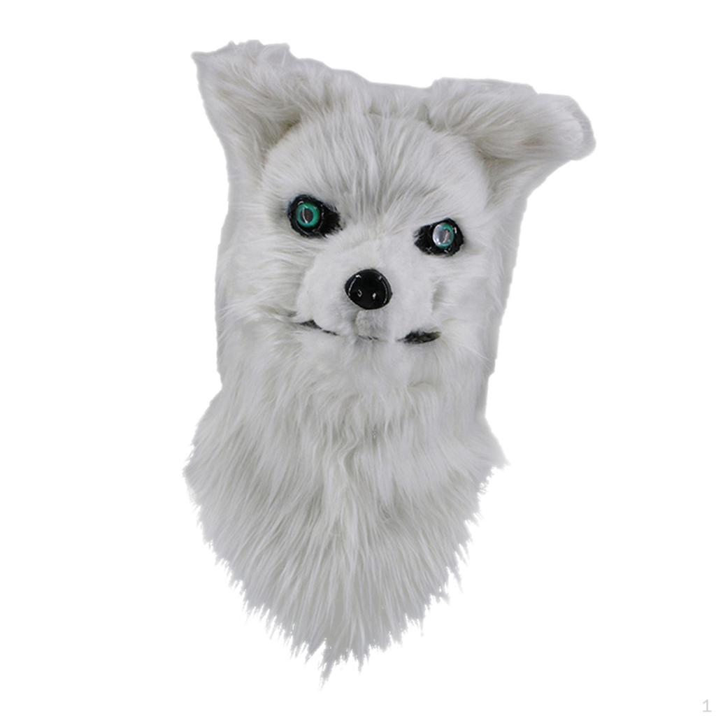 Animal Mask with Moving Jaw for Halloween And Cosplay Events