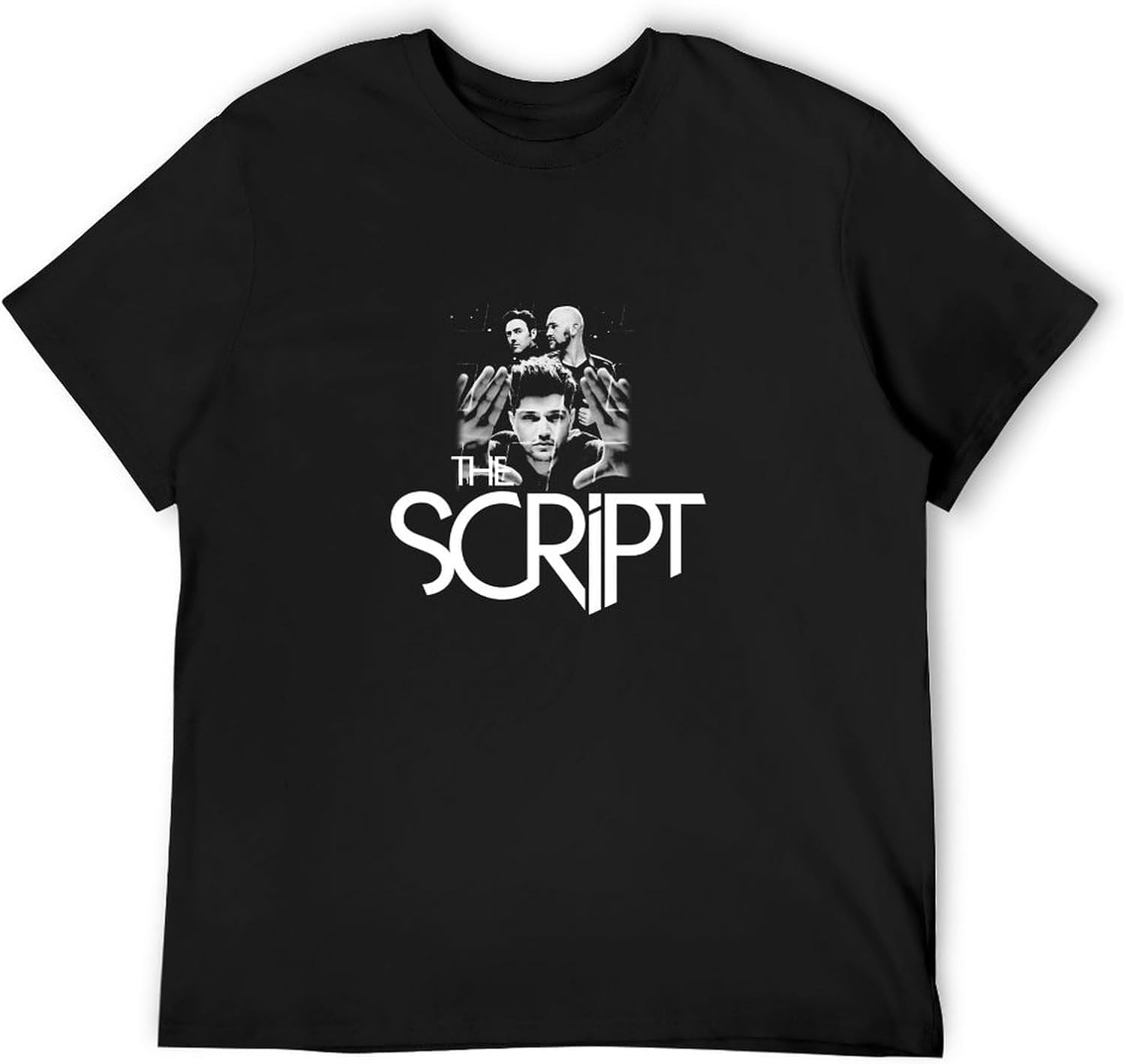 The Script Band Mens T Shirt 3XL чёрный