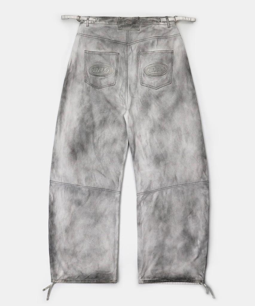 BADBLOOD Squad Convex Pants - Denim White