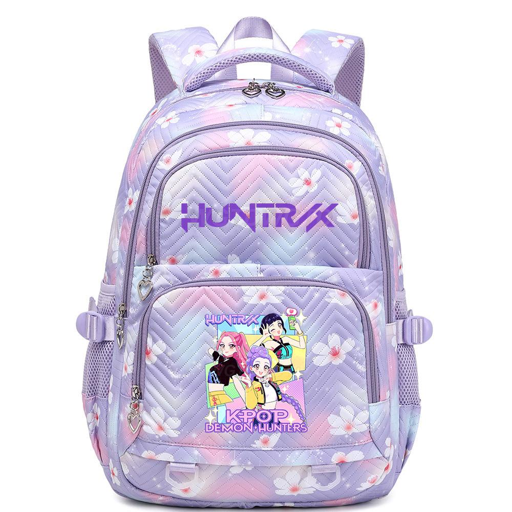 KPop Demon Hunter Ryggsekk Huntrix Student Tenåringer Skolesekk Zoey Rumi Mira Saja Gutter Jenter Reise Ryggsekk