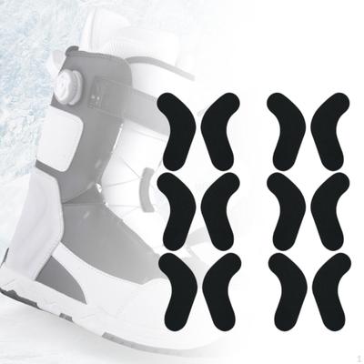 Ski Boot Fitting Pads Ankle Wrap Easy To Use Self Sticky Soft Liners Inserts Snowboard