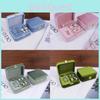 Fashion Jewelry Storage Box With Velvet Cover For Rings And Pendants