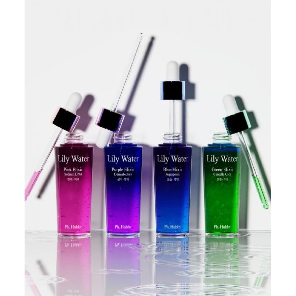 Ph Hubby Эликсир для воды Lily 35 мл Purple Elixir Dermabiotics