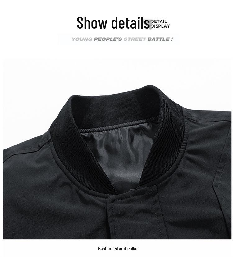 2024 Spring & Autumn Plus Size Men's Trendy Workwear Jacket (M-8XL)