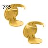 Wall Mounted Beverage Rack 2PCS Foldable Cup Holder, Space Saving Adhesive Drink Compact Travel Stand Stable for Coffee Mugs Water Bottles And