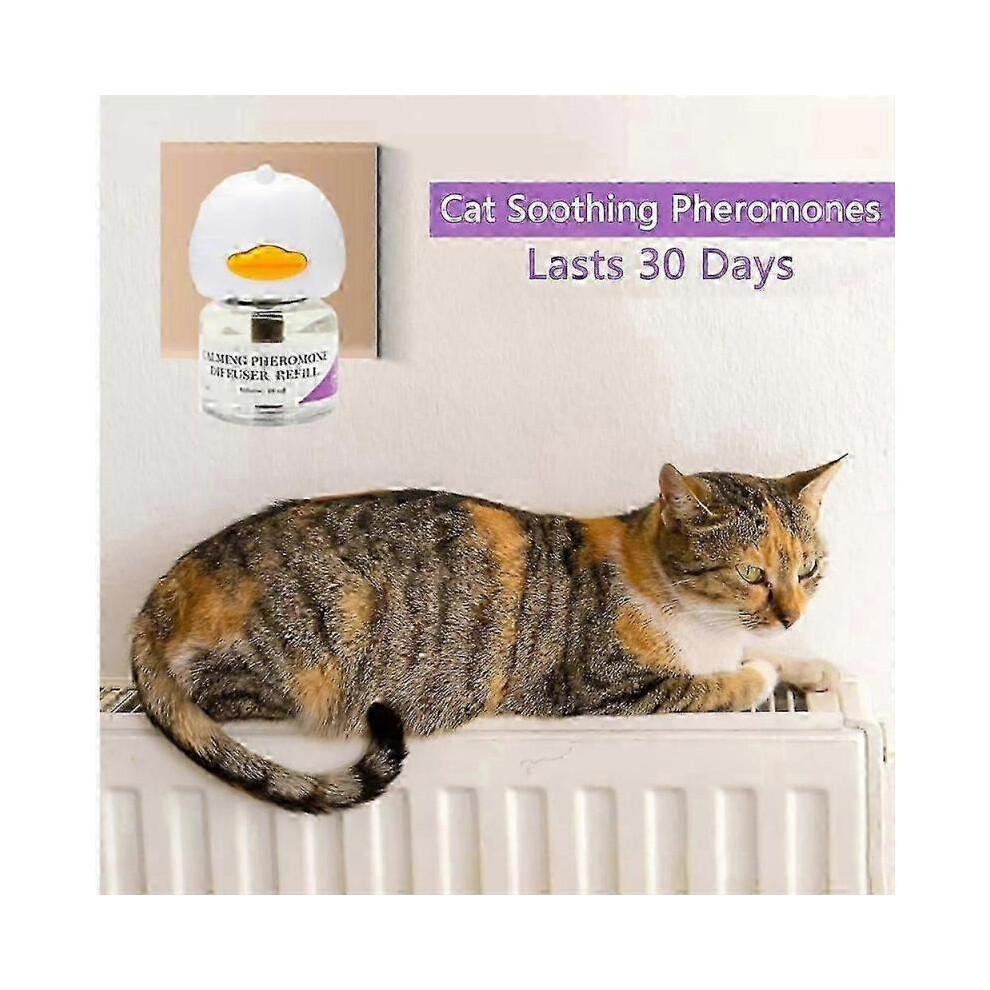 2025 Diffusore Calmante ai Feromoni per Gatti Tappo ai Feromoni per Gatti Kit di Avvio Rilassanti Ricarica da 30 Giorni Spray Calmante per Calma Rilassante