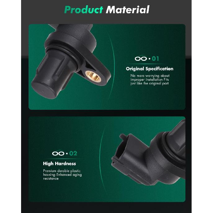 SCITOO 4PCS Camshaft Position Sensor fit for Mercedes-Benz for C230 2003 2004 2005 2006 2007 2008 2009,for Mercedes-Benz for C250 2010 2011 2012 2013