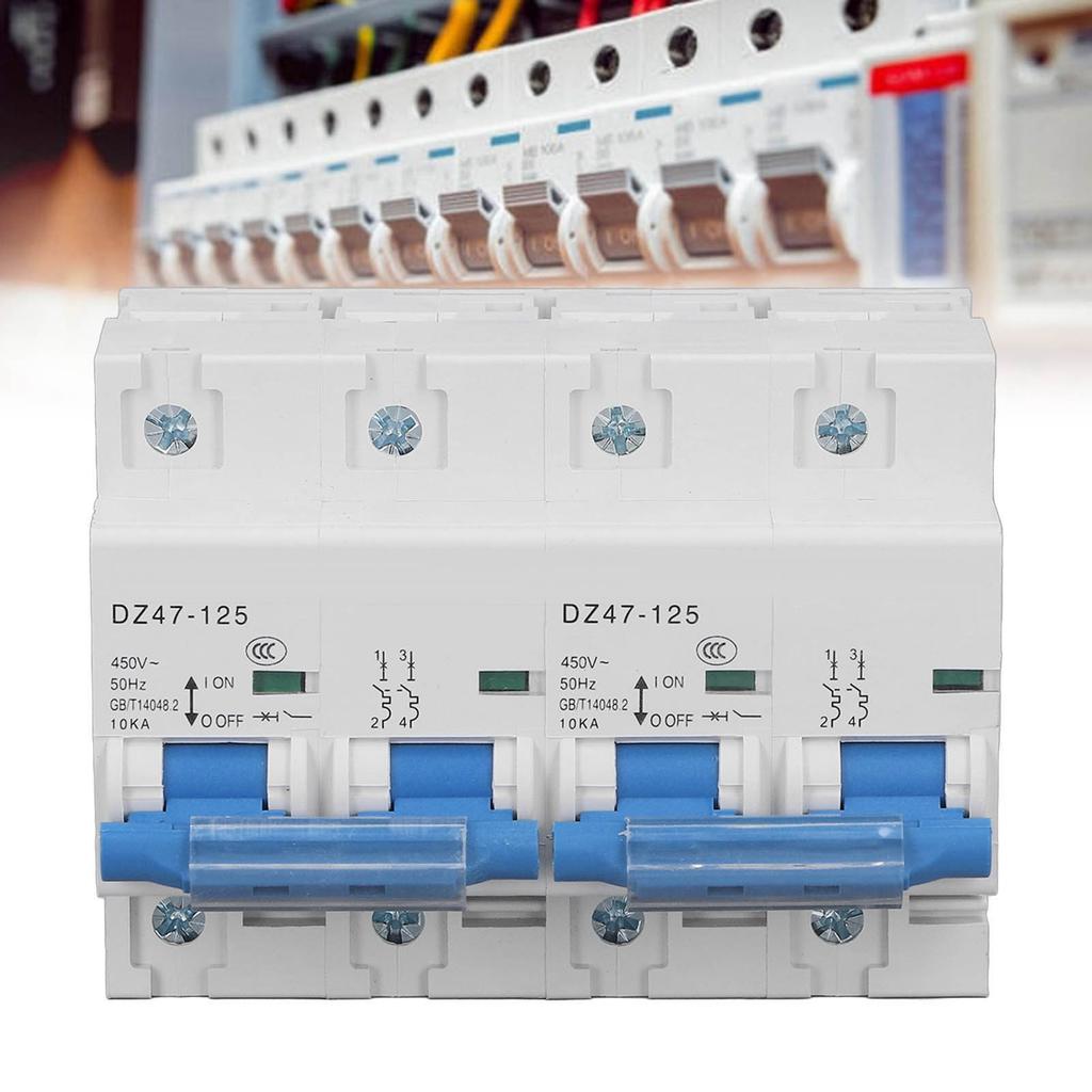 Interlock Circuit Breaker 10KA Breaking Capacity Rail Installation Mini Dual Power Manual Transfer Switch AC450V