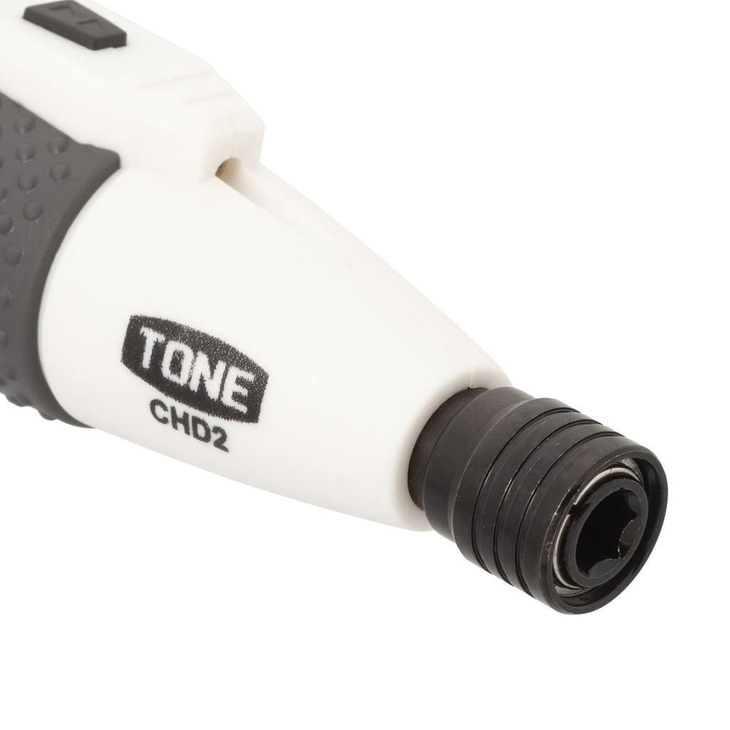 Tone CHD21S Electric Screwdriver with Bit Insertion, White, 2.5Nm