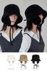 Safety Pin Sherpa Fur Flap Bucket Hat Black [VARZAR]
